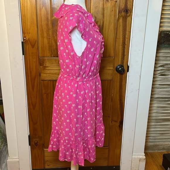 J. Crew Pink Floral Dress - Picture 2 of 12